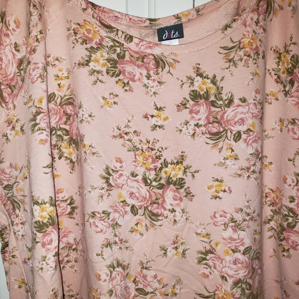 Pink antique rose sweater